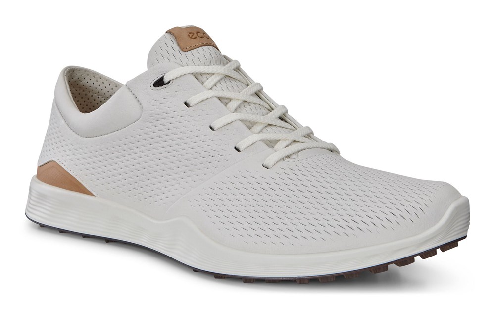 Zapatos De Golf Hombre - ECCO S-Lite - Blancos - WJK853124